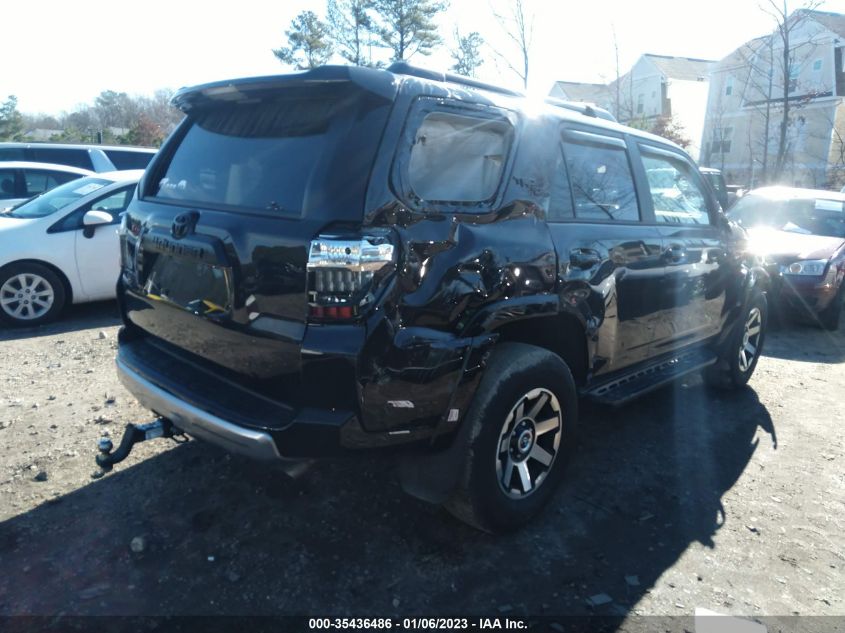2021 TOYOTA 4RUNNER TRD OFF ROAD PREMIUM VIN: JTERU5JR5M5970324