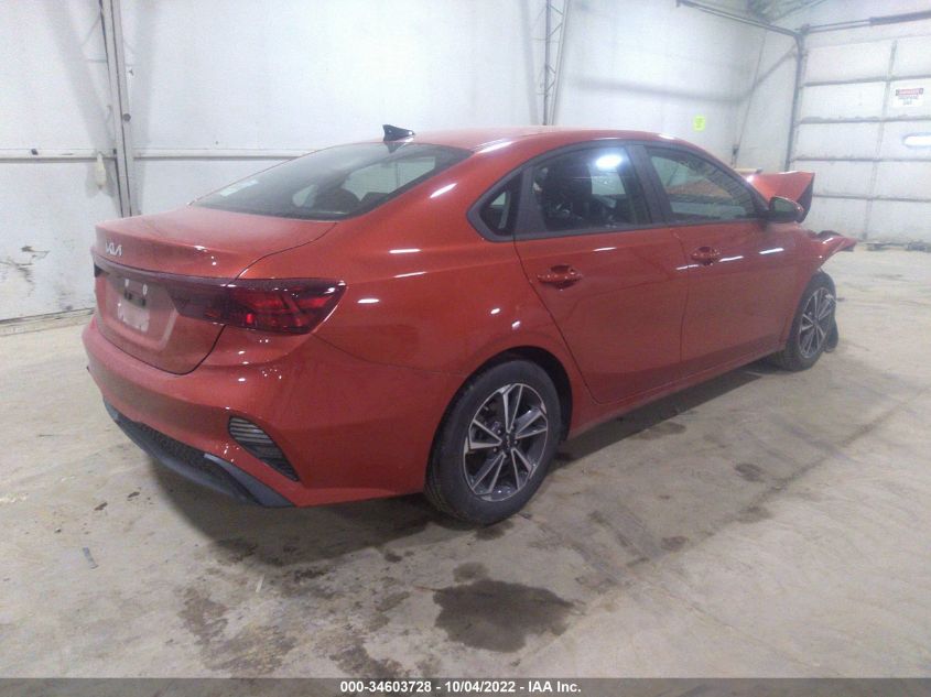 2022 KIA FORTE LXS VIN: 3KPF24AD5NE457608