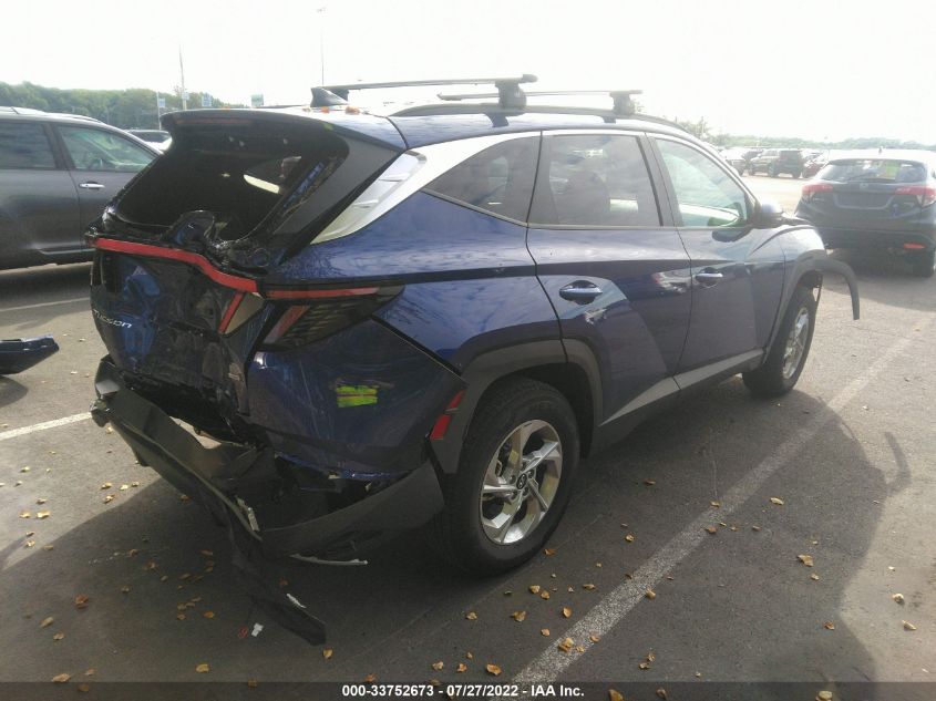 2022 HYUNDAI TUCSON SEL VIN: 5NMJBCAE1NH087375