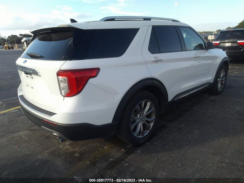 2022 FORD EXPLORER LIMITED VIN: 1FMSK7FH4NGA56431