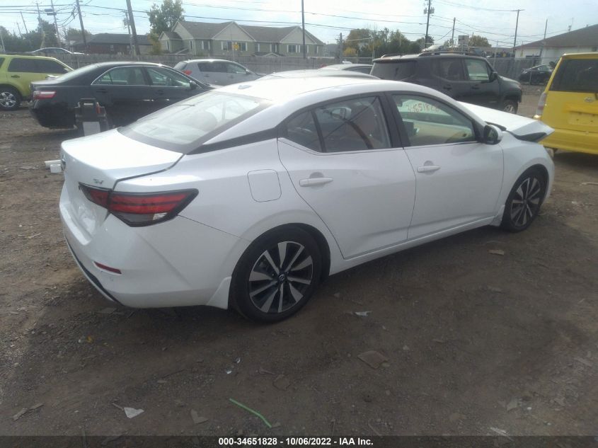 2021 NISSAN SENTRA SV VIN: 3N1AB8CV5MY261126