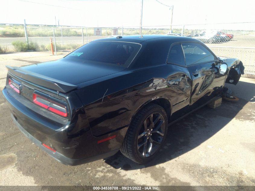 2021 DODGE CHALLENGER R/T VIN: 2C3CDZBT7MH627619