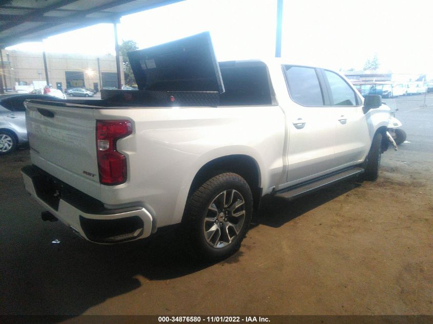 2022 CHEVROLET SILVERADO 1500 RST VIN: 1GCUDEED5NZ536704