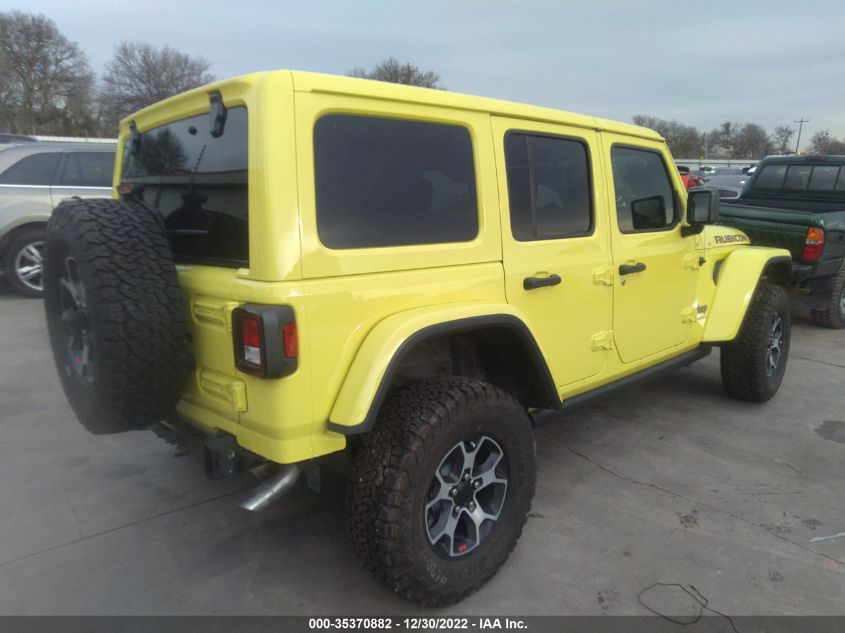 2022 JEEP WRANGLER UNLIMITED RUBICON VIN: 1C4HJXFN1NW254719