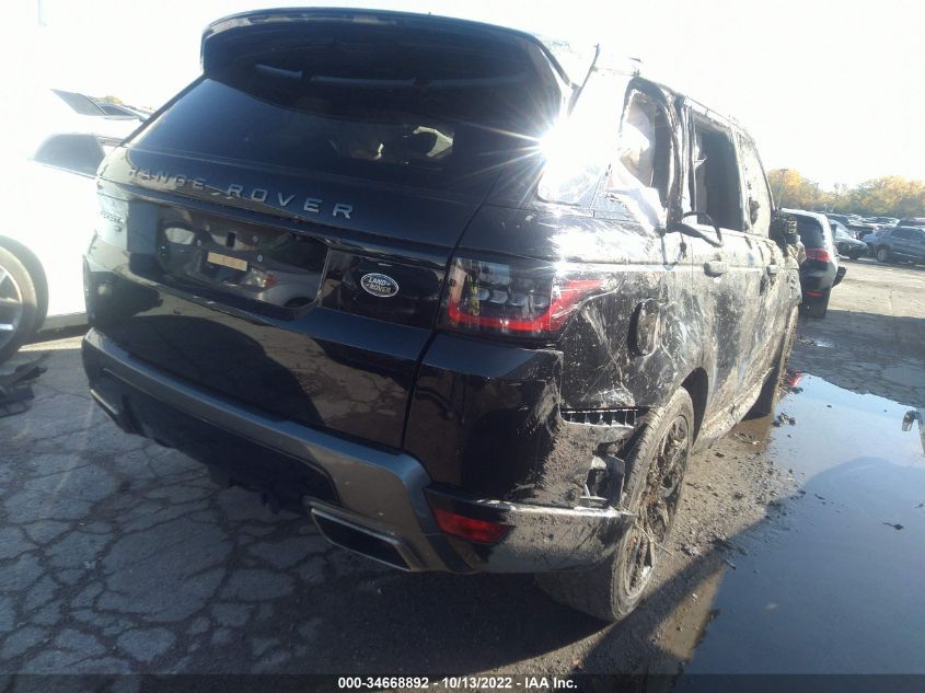 2021 LAND ROVER RANGE ROVER SPORT HSE SILVER EDITION VIN: SALWR2SU1MA753489