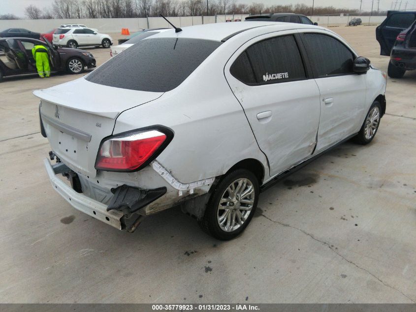 2022 MITSUBISHI MIRAGE G4 SE VIN: ML32FVFJ8NHF09658