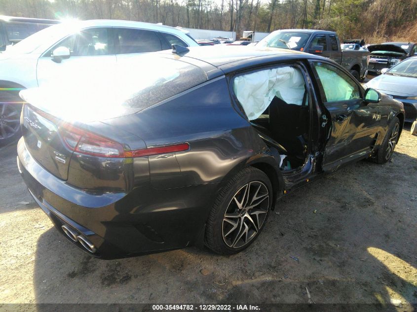 2022 KIA STINGER GT-LINE VIN: KNAE35LD4N6117462