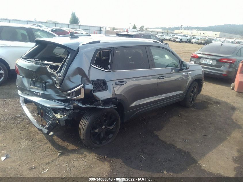 2022 VOLKSWAGEN TAOS SE VIN: 3VVLX7B23NM004548