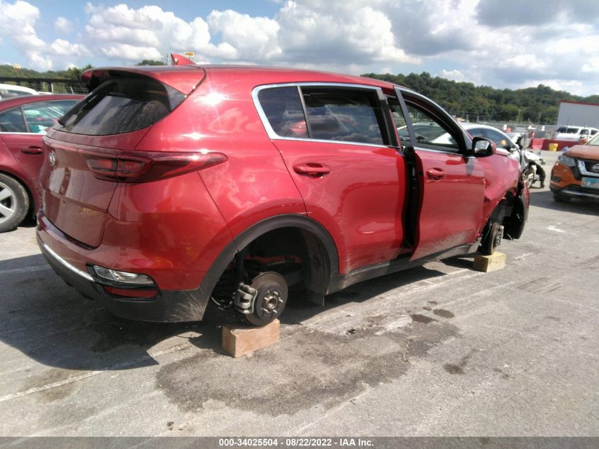 2022 KIA SPORTAGE LX VIN: KNDPM3AC2N7967821