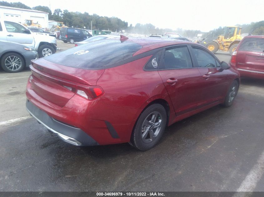 2022 KIA K5 LX VIN: 5XXG24J23NG085602