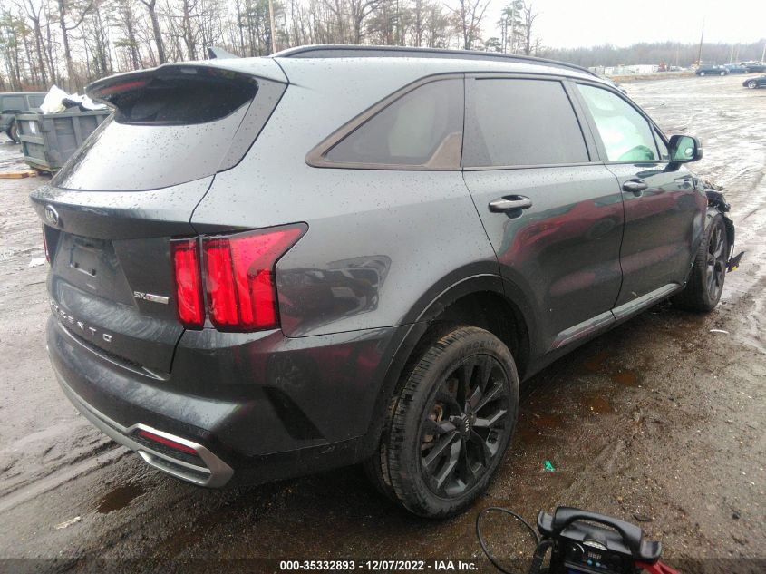 2021 KIA SORENTO SX VIN: 5XYRKDLF4MG014881