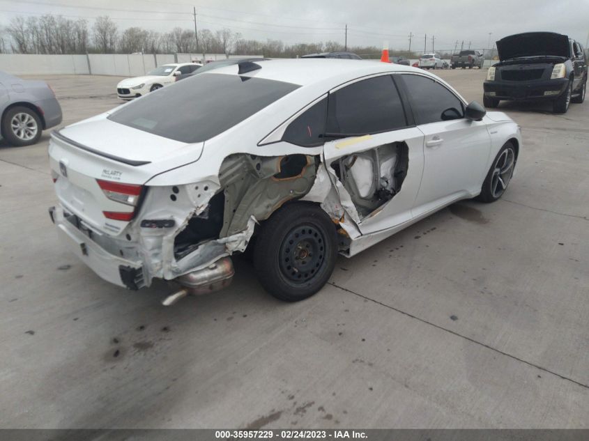2022 HONDA ACCORD HYBRID SPORT VIN: 1HGCV3F24NA042117
