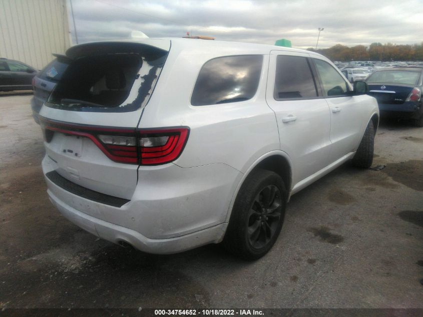 2021 DODGE DURANGO GT VIN: 1C4RDJDG3MC792786