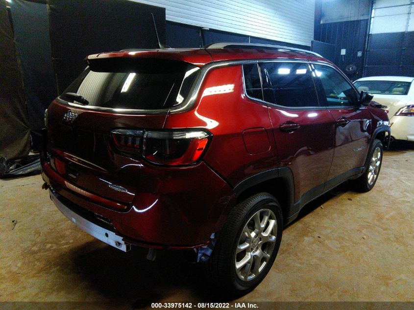 2022 JEEP COMPASS LATITUDE LUX VIN: 3C4NJDFB1NT152396