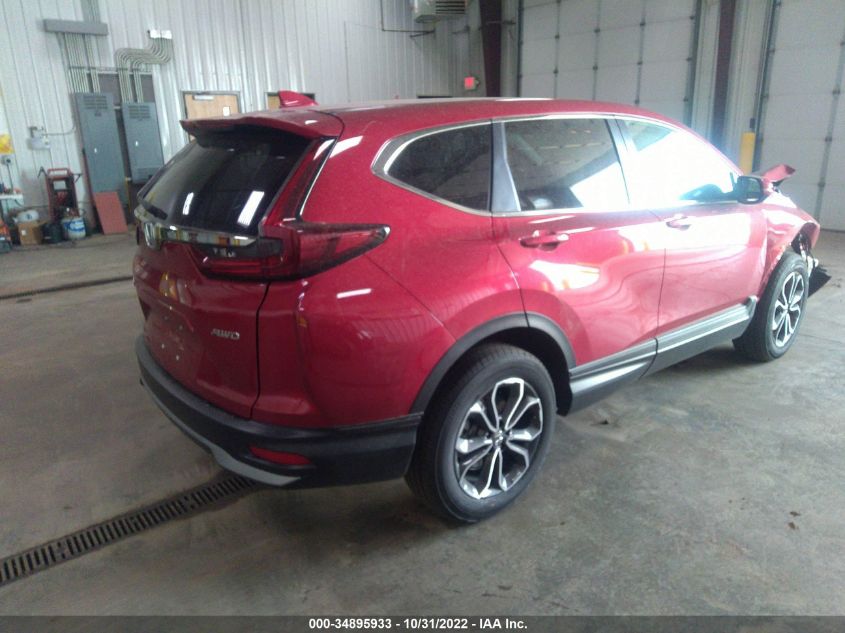 2022 HONDA CR-V EX VIN: 7FARW2H57NE043930