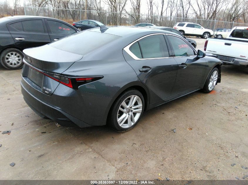 2022 LEXUS IS IS 300 VIN: JTHA81F2XN5048481