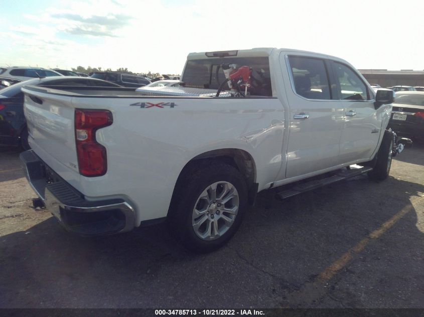 2022 CHEVROLET SILVERADO 1500 LTZ VIN: 1GCUDGET8NZ504526