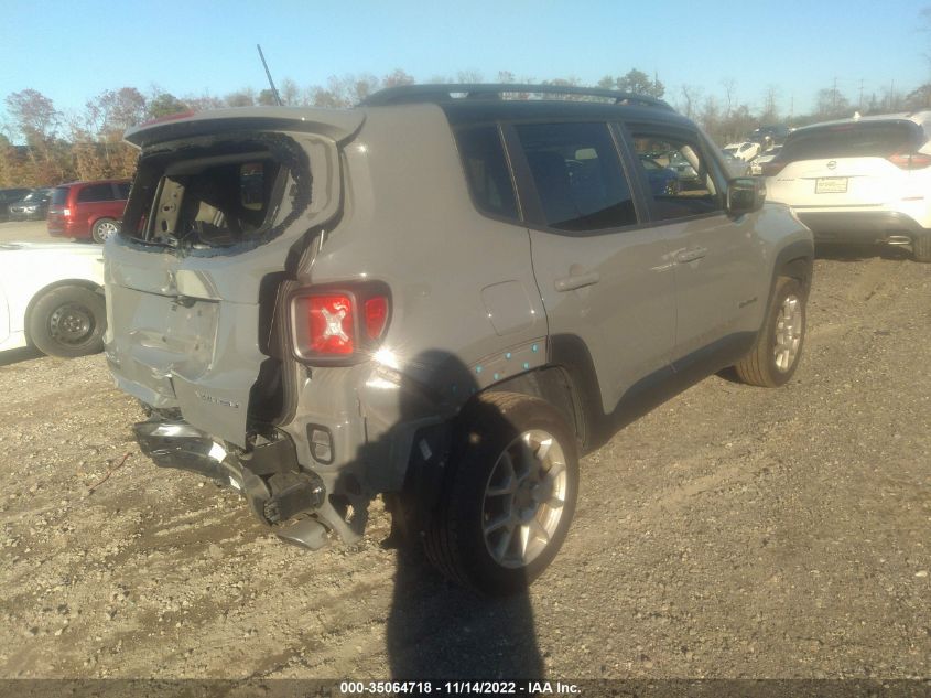 2021 JEEP RENEGADE LIMITED VIN: ZACNJDD17MPM67118
