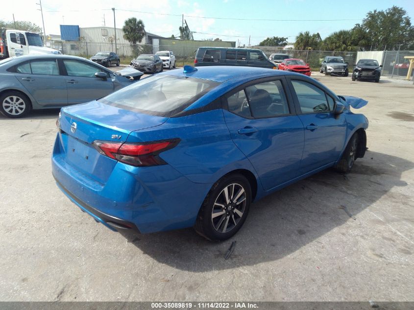 2021 NISSAN VERSA SV VIN: 3N1CN8EV1ML818057