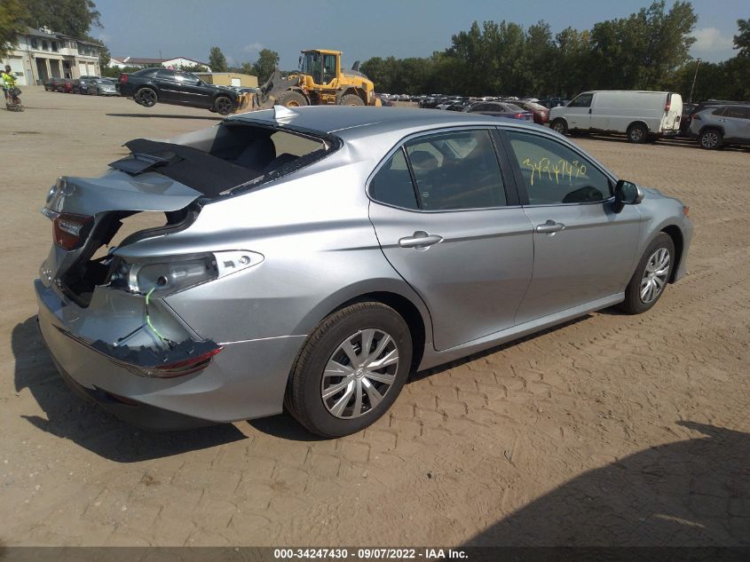 2022 TOYOTA CAMRY VIN: 4T1c31AK9NU594433