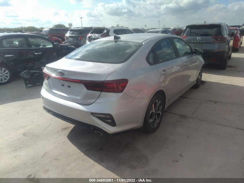 2021 KIA FORTE LXS VIN: 3KPF24AD9ME331816