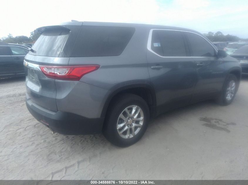 2021 CHEVROLET TRAVERSE LS VIN: 1GNERFKW2MJ196076