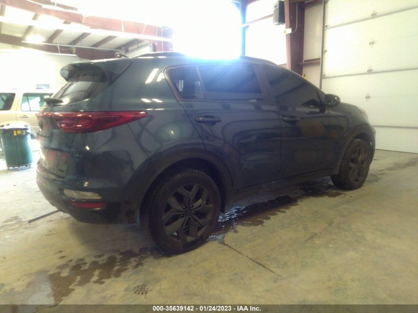 2022 KIA SPORTAGE NIGHTFALL VIN: KNDP6CAC6N7011557