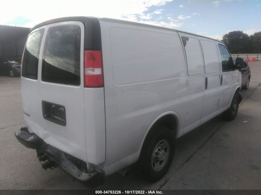 2022 CHEVROLET EXPRESS CARGO VAN VIN: 1GCWGAF71N1235167