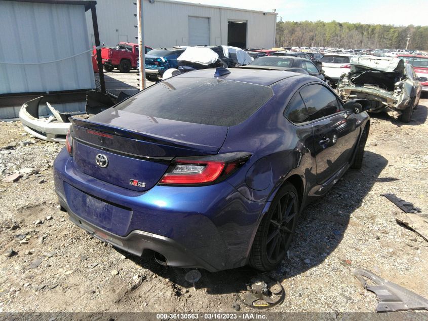 2023 TOYOTA GR86 PREMIUM VIN: JF1ZNBE16P9754165