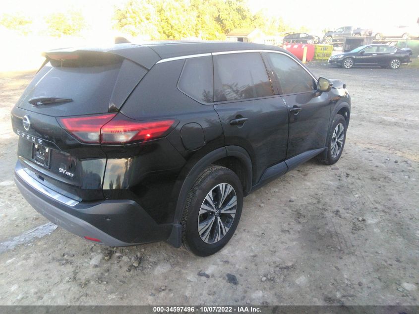 2021 NISSAN ROGUE SV VIN: 5N1AT3BB2MC823606