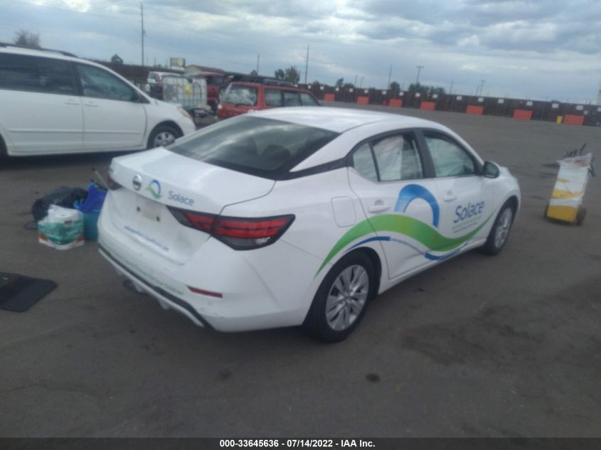 2021 NISSAN SENTRA S VIN: 3N1AB8BV9MY253466