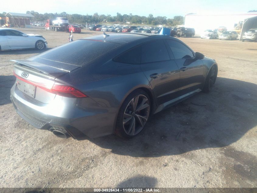 2021 AUDI RS 7 VIN: WUAPCBF2XMN900040