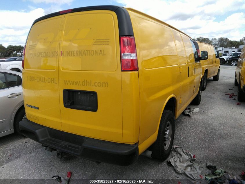 2021 CHEVROLET EXPRESS CARGO VAN VIN: 1GCWGAFP1M1216018