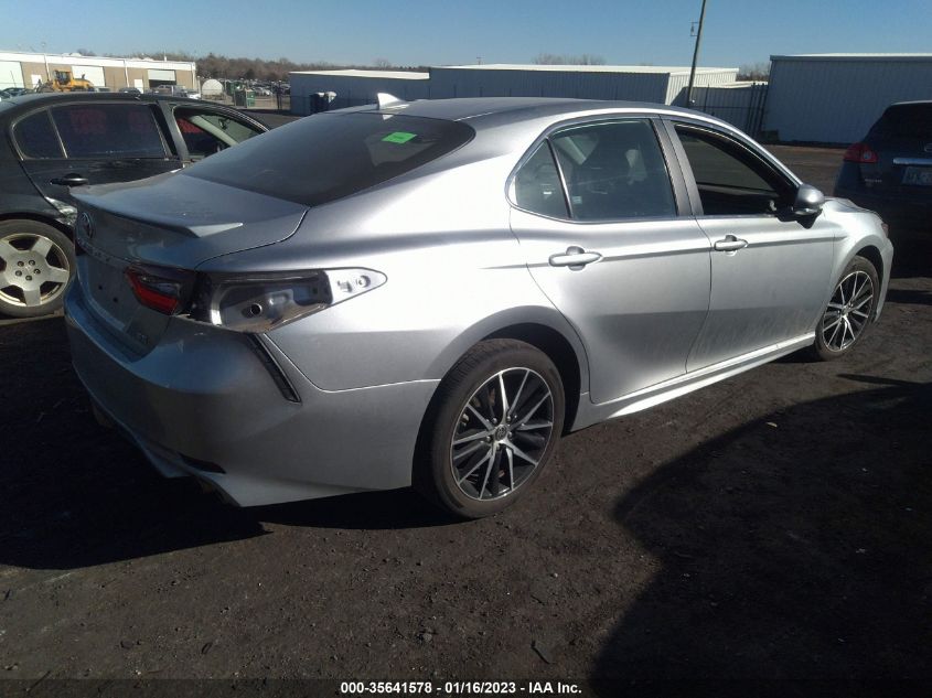2022 TOYOTA CAMRY SE VIN: 4T1G11AK1NU646578