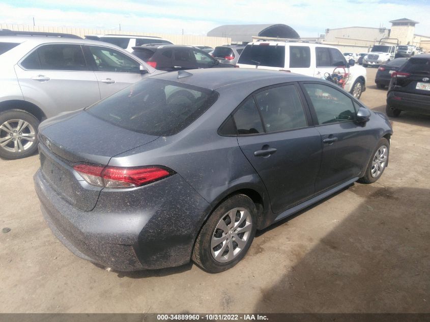 2021 TOYOTA COROLLA LE VIN: 5YFEPMAE7MP189857
