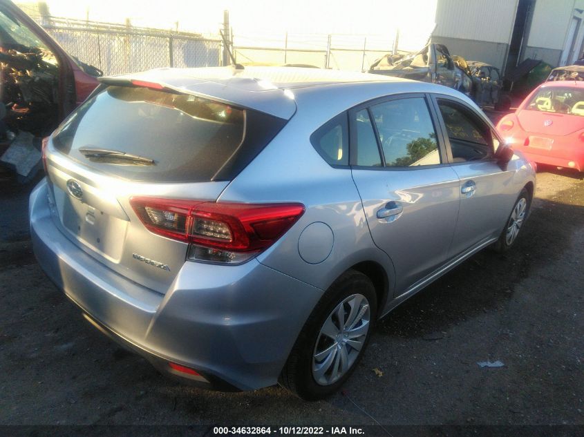 2022 SUBARU IMPREZA VIN: 4S3GTAB68N3725946