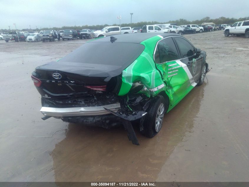 2022 TOYOTA CAMRY HYBRID LE VIN: 4T1C31AKXNU588866