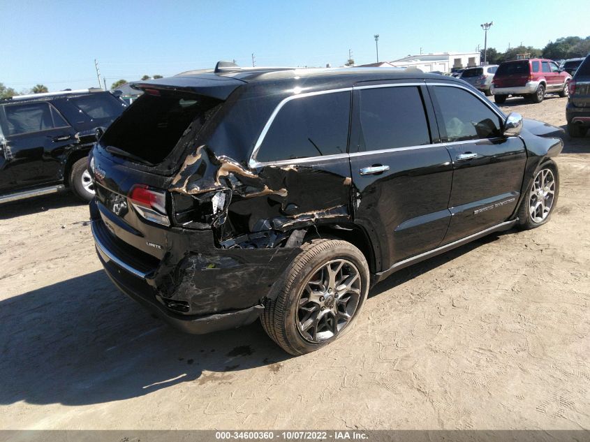 2022 JEEP GRAND CHEROKEE WK LIMITED VIN: 1C4RJFBG5NC140603