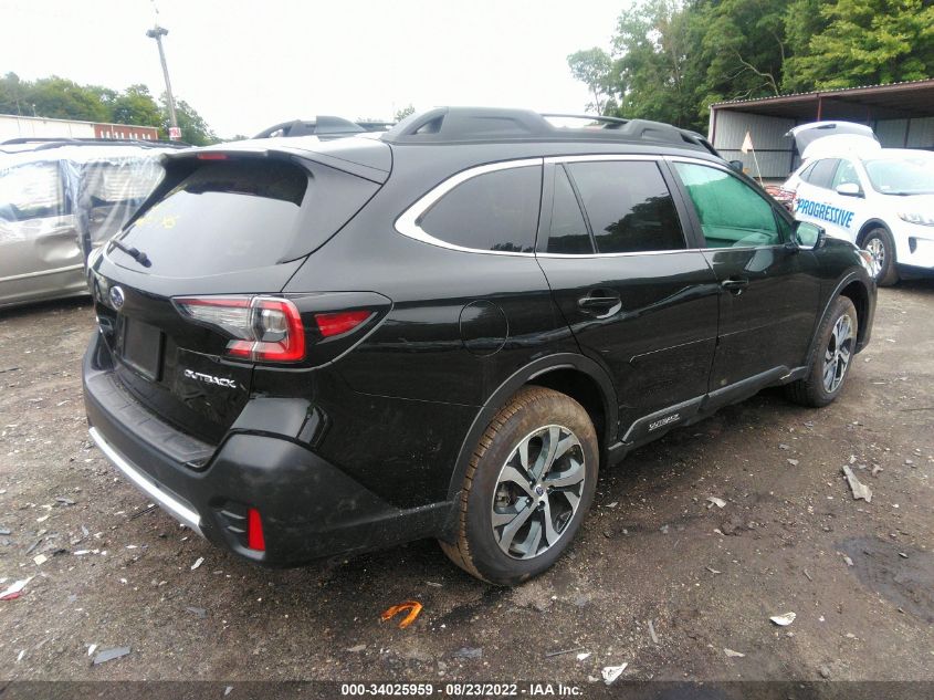 2022 SUBARU OUTBACK LIMITED VIN: 4S4BTANCXN3126084