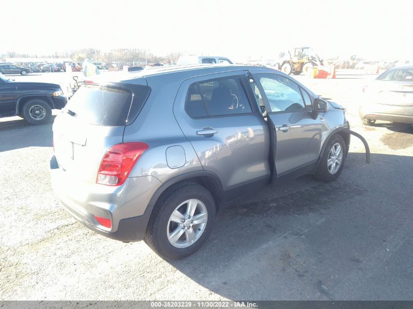 2020 CHEVROLET TRAX LS VIN: 3GNCJKSB1LL139170
