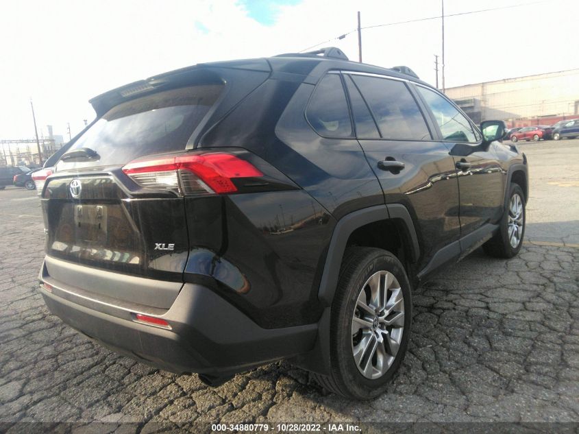 2021 TOYOTA RAV4 XLE PREMIUM VIN: 2T3C1RFV7MW161612