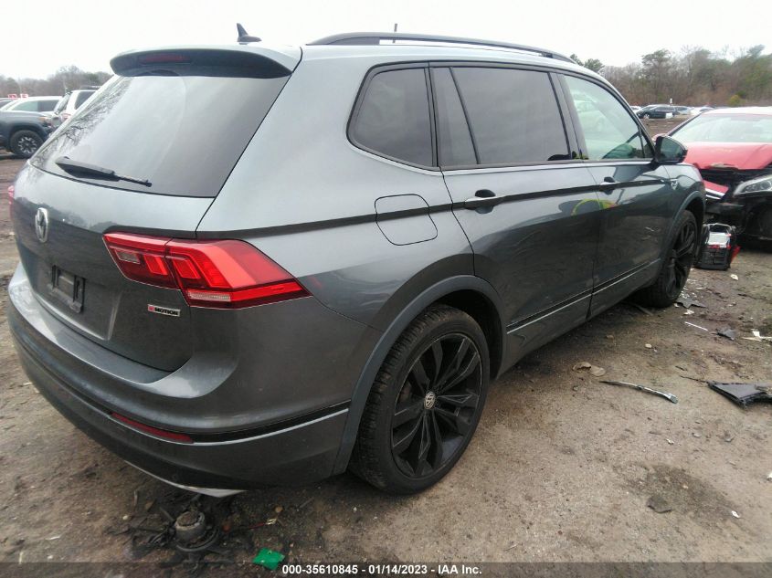 2021 VOLKSWAGEN TIGUAN SE/SE R-LINE BLACK/SEL VIN: 3VV2B7AX4MM024054