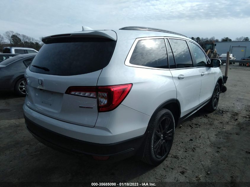 2022 HONDA PILOT SPECIAL EDITION VIN: 5FNYF5H23NB024774