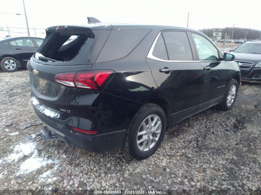 2022 CHEVROLET EQUINOX LT VIN: 3GNAXUEVXNL112138