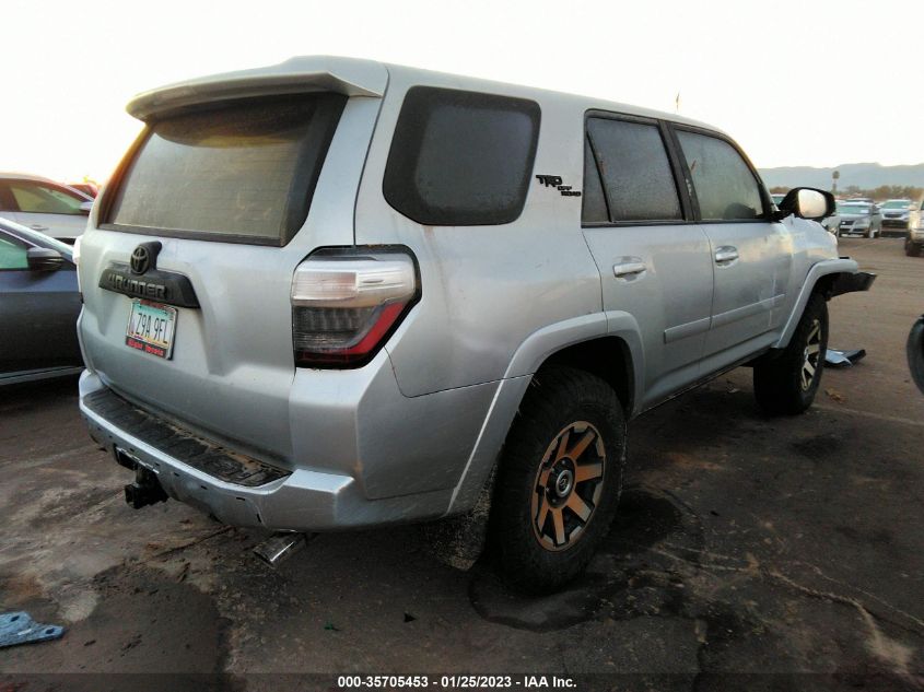 2022 TOYOTA 4RUNNER TRD OFF ROAD PREMIUM VIN: JTERU5JRXN6075343