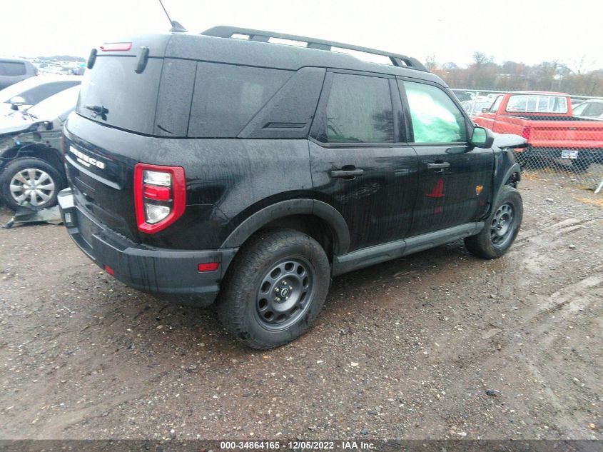 2021 FORD BRONCO SPORT BADLANDS VIN: 3FMCR9D9XMRA62474