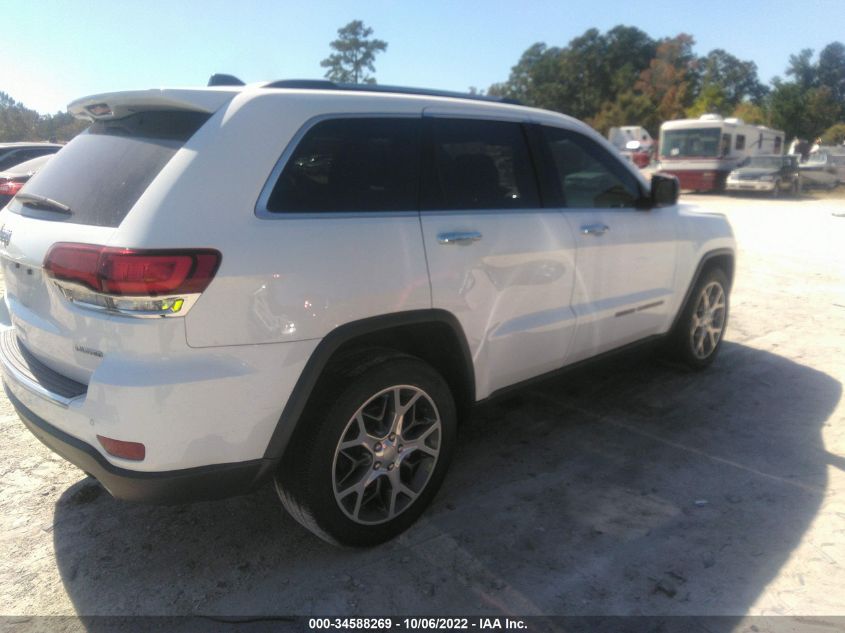 2021 JEEP GRAND CHEROKEE LIMITED VIN: 1C4RJEBGXMC512025