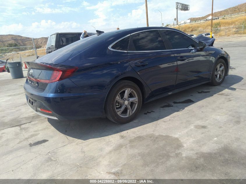 2021 HYUNDAI SONATA SE VIN: 5NPEG4JA4MH076247