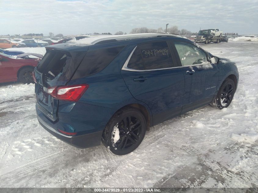 2021 CHEVROLET EQUINOX LT VIN: 3GNAXUEV0ML339191