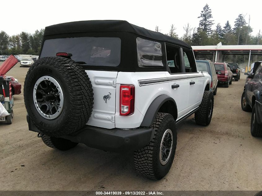 2022 FORD BRONCO BASE/BIG BEND VIN: 1FMDE5DHXNLB01130